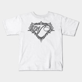 Super Sleek Style V Symbol Kids T-Shirt